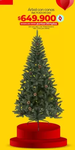 Exclusive - Árbol con conos