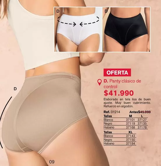 Control - Panty clásico de control