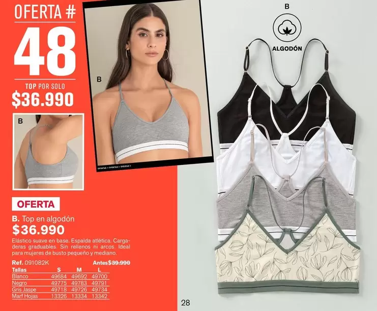 Suave - Top en algodón