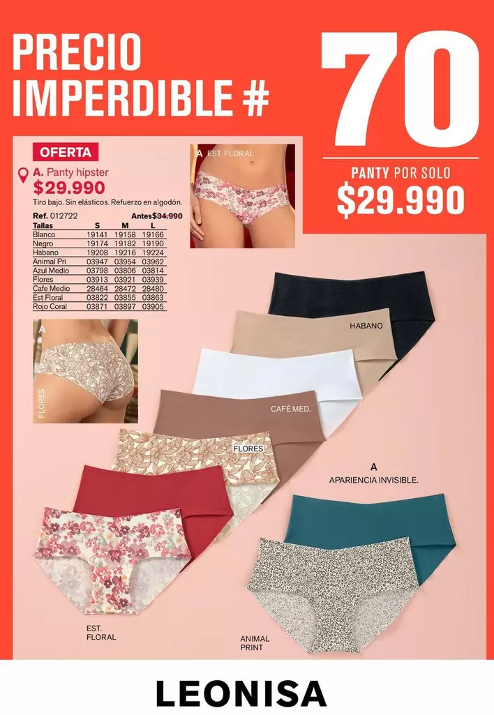 Leonisa - A. Panty hipster