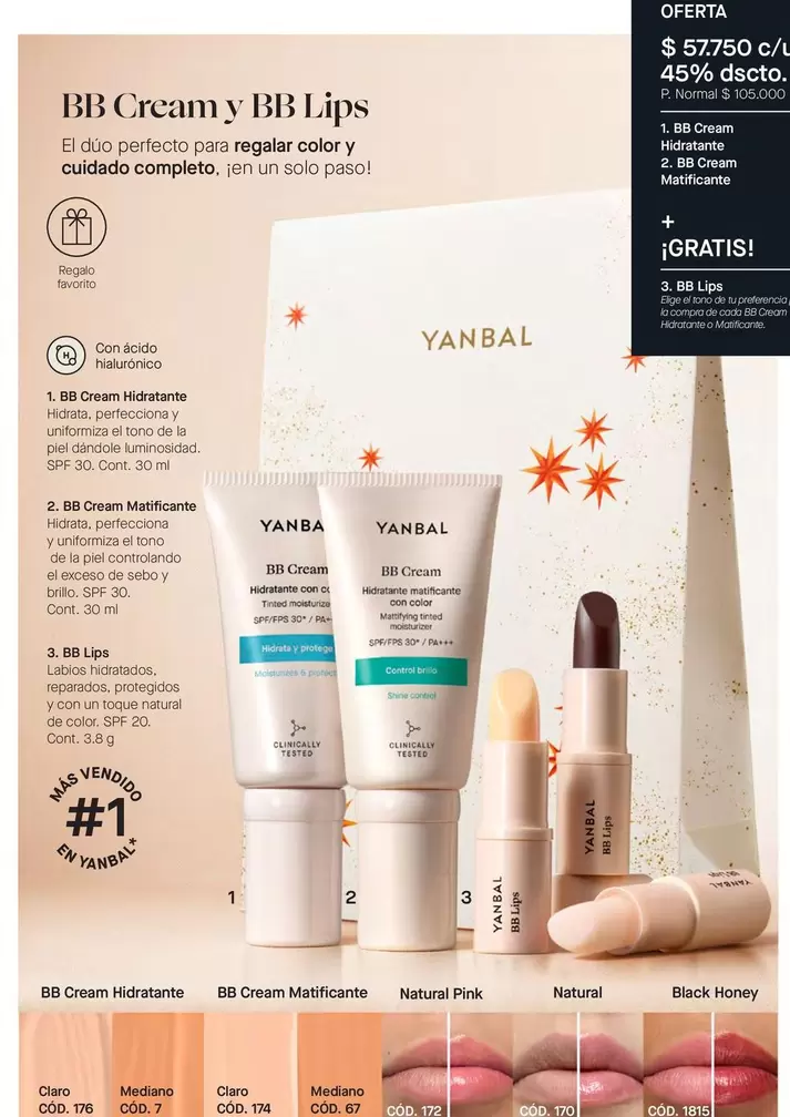 Yanbal - BB Cream y BB Lips