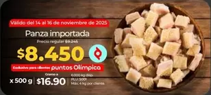 Exclusivo - Panza importada