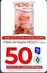 Pesco - Filete de tilapia