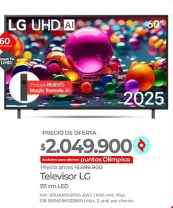 LG - Televisor