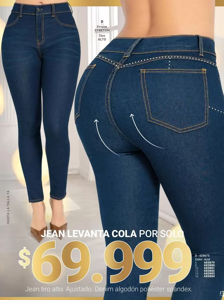 JEAN LEVANTA COLA