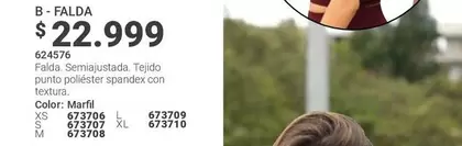 Textura - FALDA