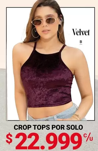 CROP TOPS POR SOLO