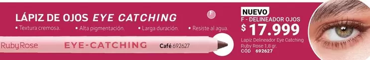 Textura - LÁPIZ DE OJOS EYE CATCHING