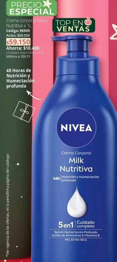 Nivea - Milk Nutritiva