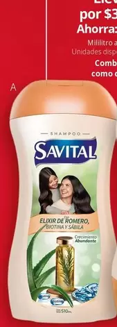 Savital - shampoo anticaída