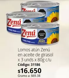Zenú - Lomos atún