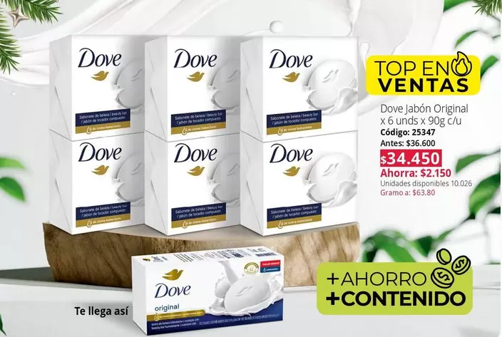 Dove - jabón Original