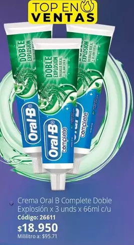 Oral B - Complete Doble Explosión