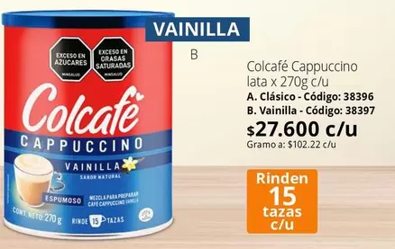 Colcafe - Cappuccino