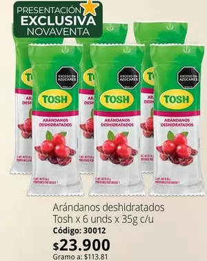 Tosh - Arándanos deshidratados