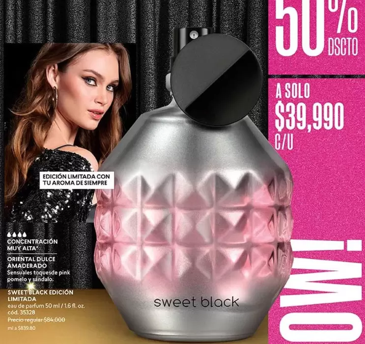 Aroma - SWEET BLACK EDICIÓN LIMITADA