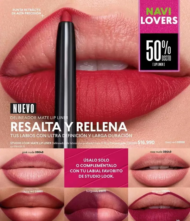 Lip - DELINEADOR MATE LIP LIN