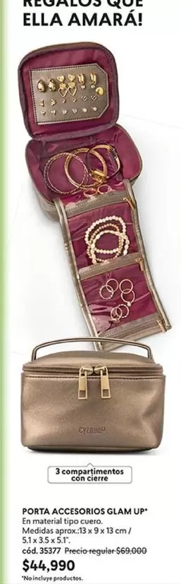 PORTA ACCESORIOS GLAM UP