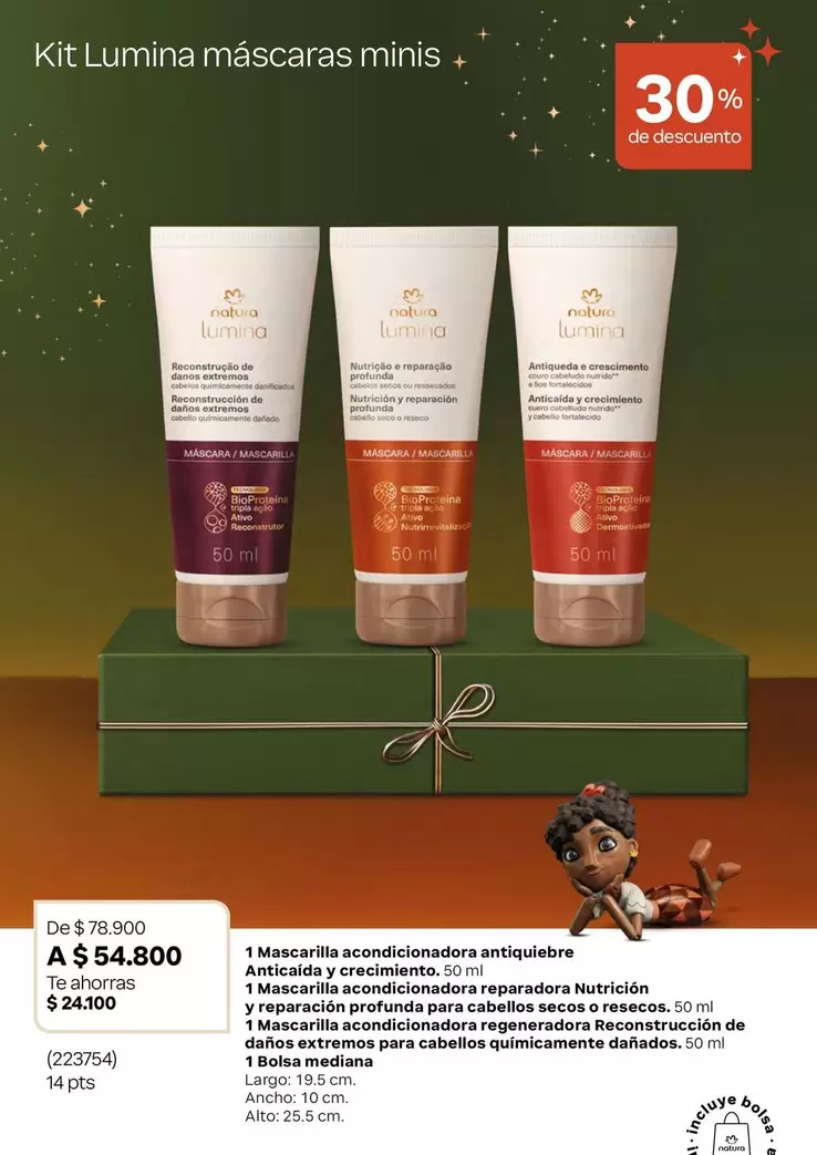 Natura - Lumina máscaras minis