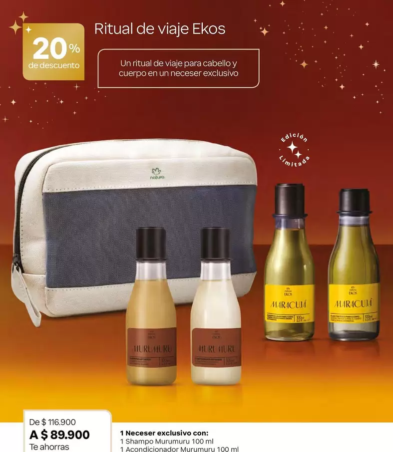 Ritual -  de viaje Ekos