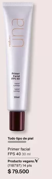 Natura - Primer facial FPS 40 30