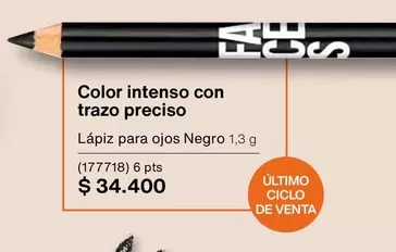 Intenso - Lápiz para ojos Negro