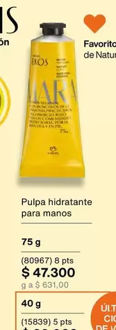 Ton - Pulpa hidratante para manos