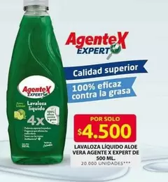 Expert - LAVALOZA LÍQUIDO ALOE VERA AGENTE X EXPERT