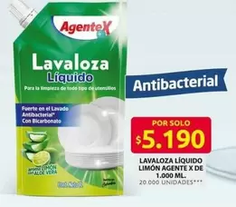 LAVALOZA LÍQUIDO LIMON