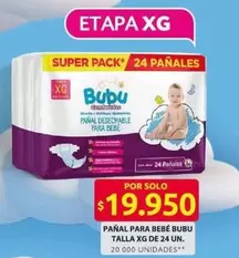 Bubu - PAÑAL PARA BEBÉ