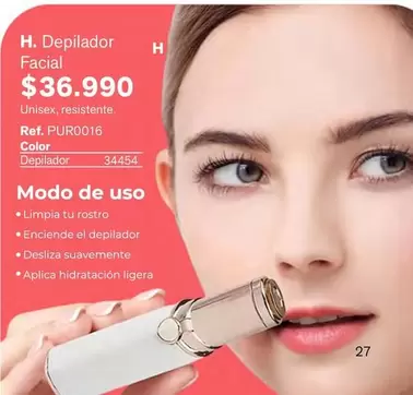 Depilador Facial