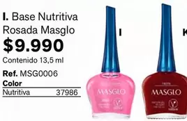 Masglo - Base Nutritiva Rosada