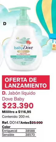 Dove - Jabón líquido