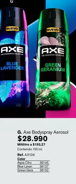 Axe -  Bodyspray Aerosol