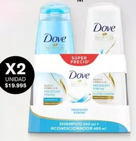 Dove - Shampoo + Acondicionador