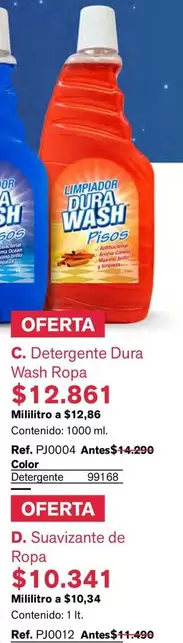 Ocean - Detergente Dura Wash Ropa