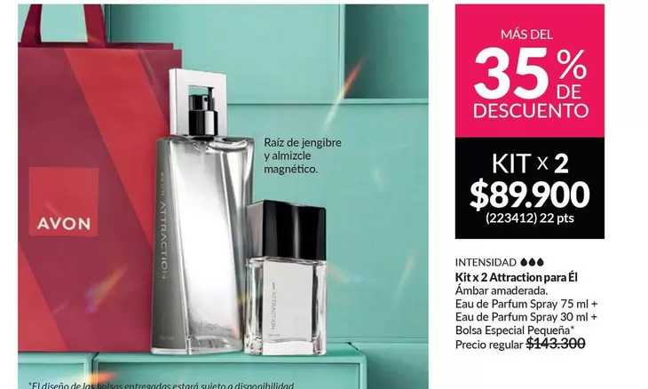 Avon - Kitx 2 Attraction para El