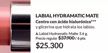 LABIAL HYDRAMATIC MATE