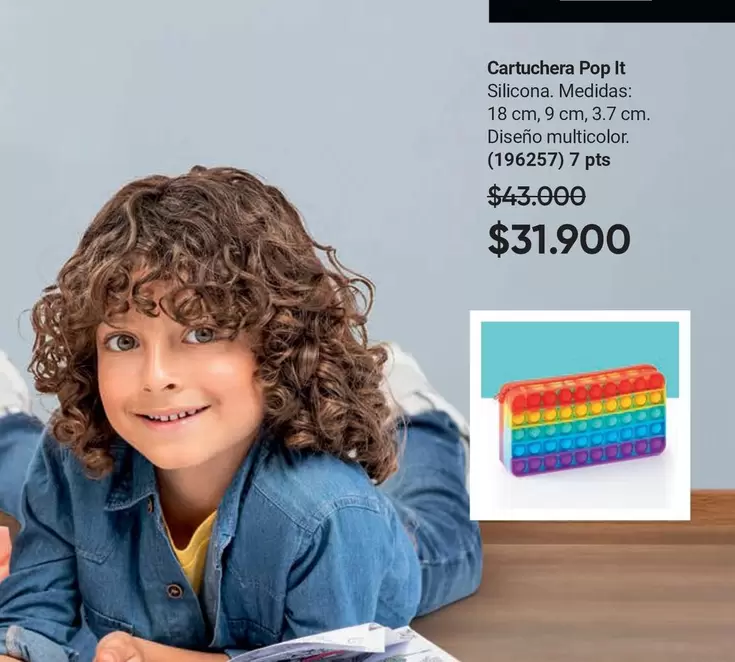 Cartuchera Pop It