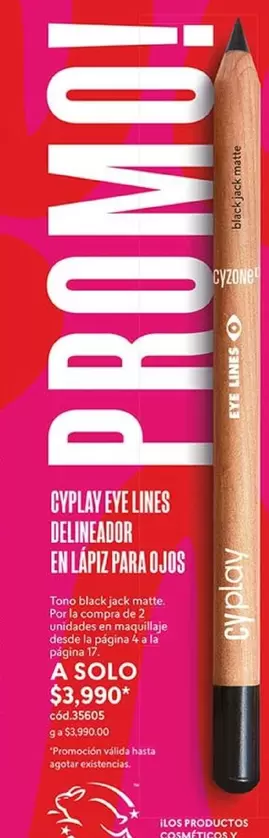 EYE LINES DELINEADOR EN LAPIZ PARA OJOS