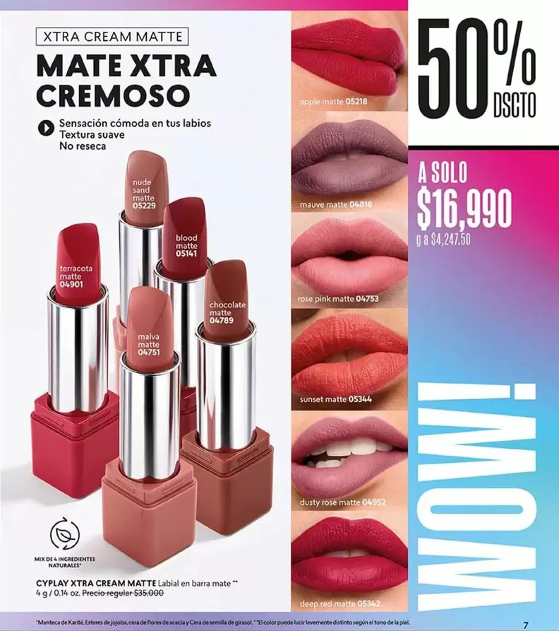 Textura - MATE XTRA CREMOSO