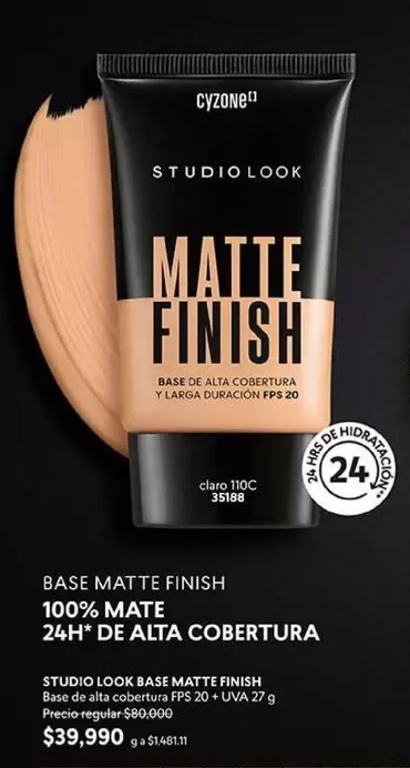 Finish - MATTE FINISH