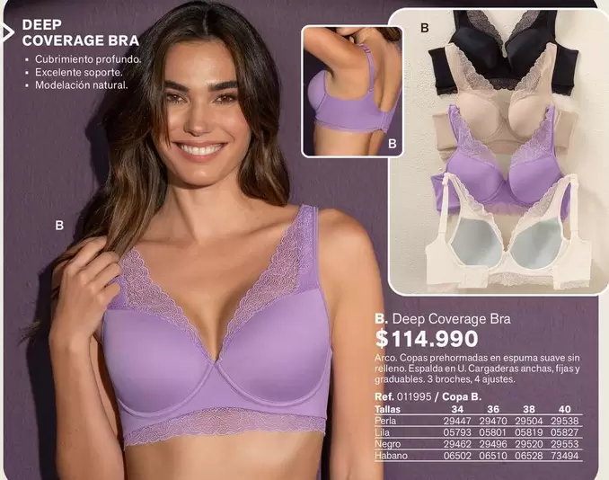 Arco - DEEP COVERAGE BRA
