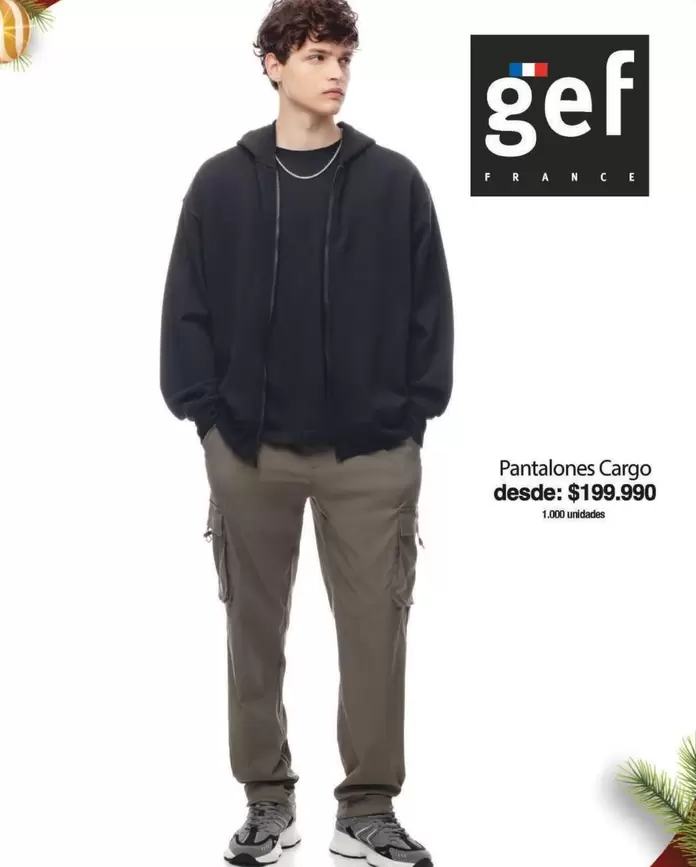 Gef - Pantalones Cargo