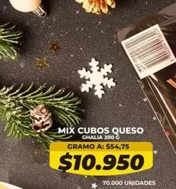 MIX CUBOS QUESO