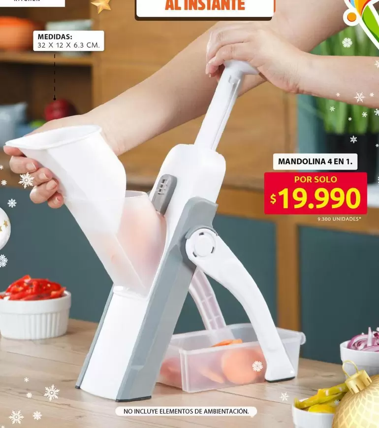 no - MANDOLINA 4 EN 1.