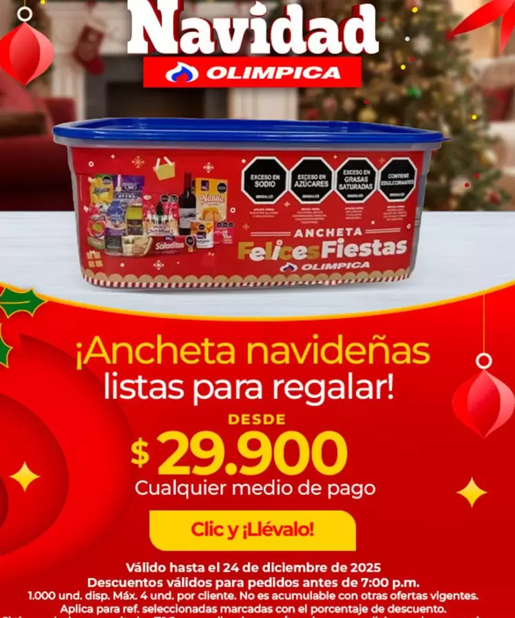 Olimpica - Ancheta navideñas