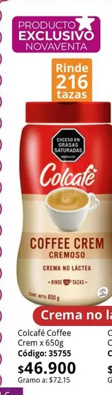 Exclusivo - Coffee Crem
