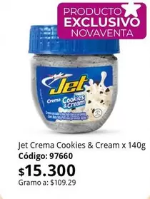 Jet - Crema Cookies & Cream