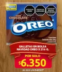 oreo - GALLETAS EN BOLSA NAVIDAD